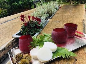 Naturseife in der Natur